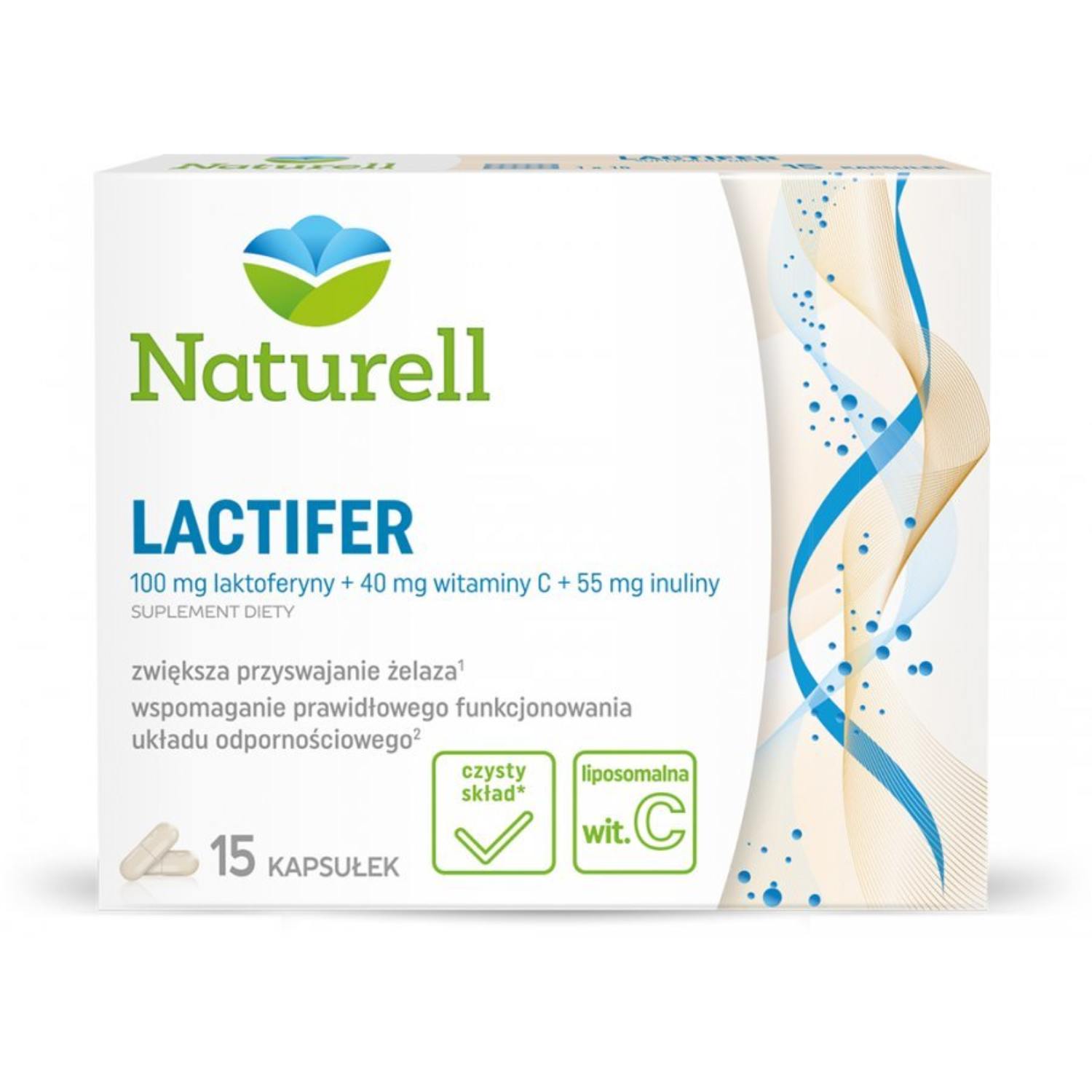 Naturell lactifer, 15 kapsułek