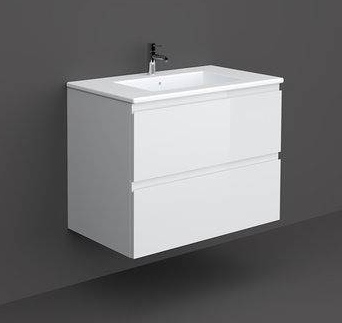 Rak Ceramics Joy szafka 80 cm podumywalkowa biała JOYWH080PWH