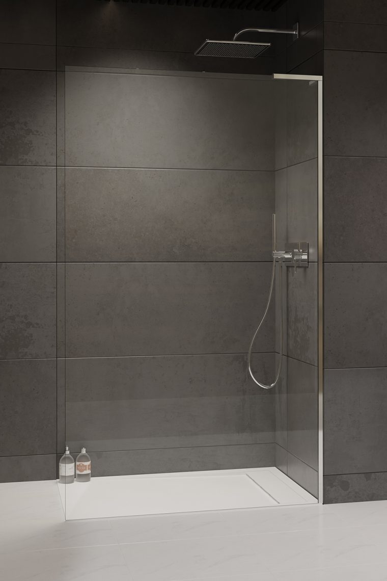Radaway Modo SL II ścianka prysznicowa walk-in 70 cm chrom połysk/szkło przezroczyste 10319074-01-01R
