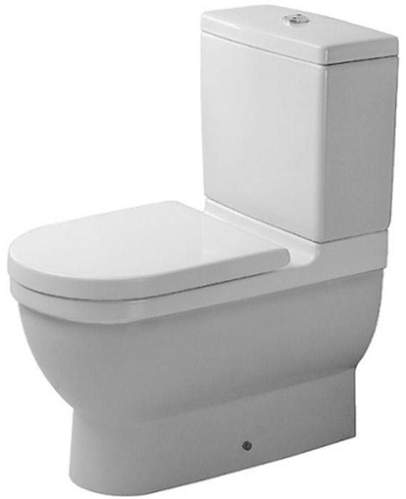 Duravit Starck 3 miska WC kompakt stojąca biała 0128090000