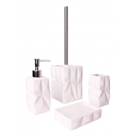 Splendid Origami dozownik do mydła 300 ml stojący kremowy LA-ORIGAM-DOZOWN-KRE