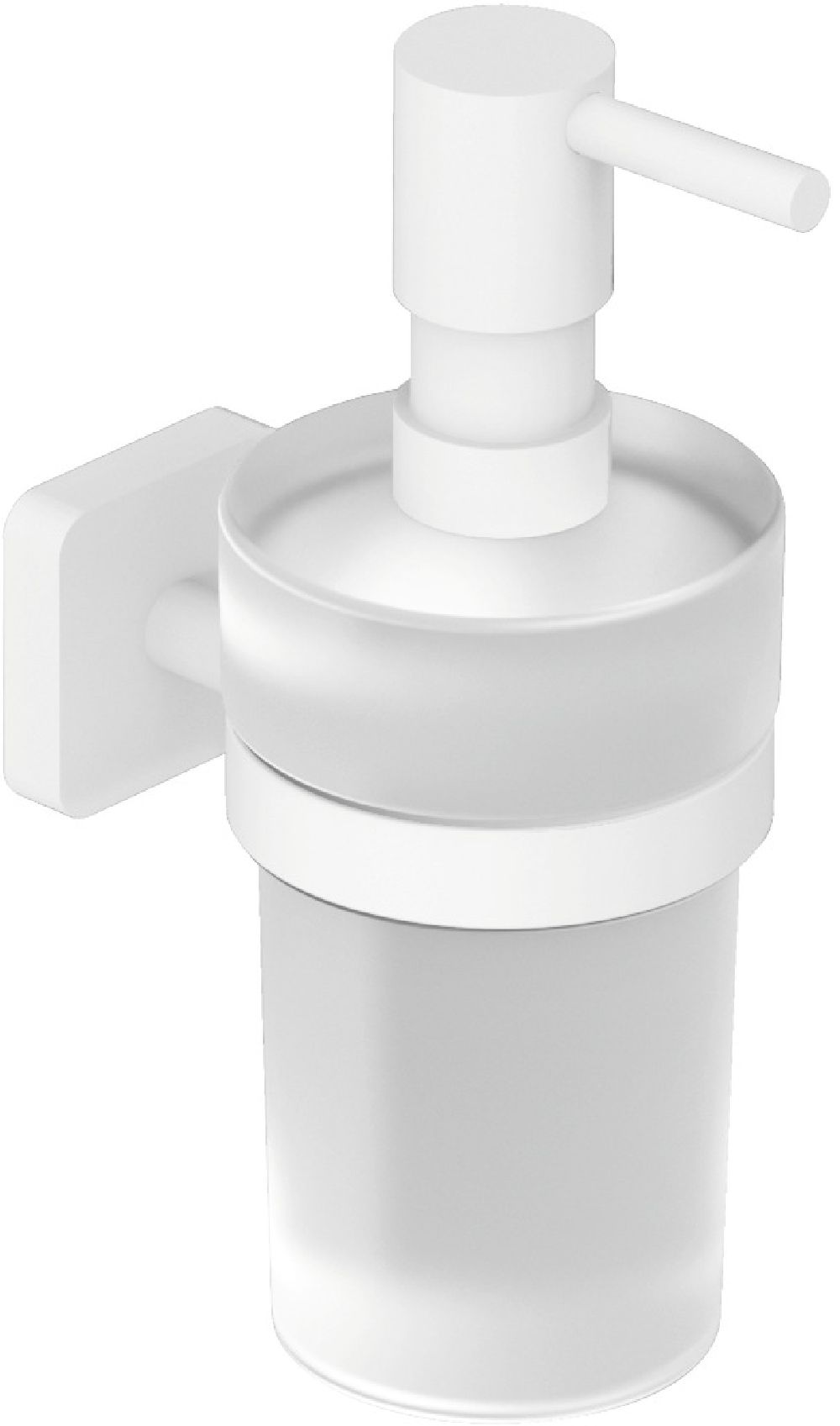 Kludi Vela S dozownik do mydła 150 ml biały mat 2597653