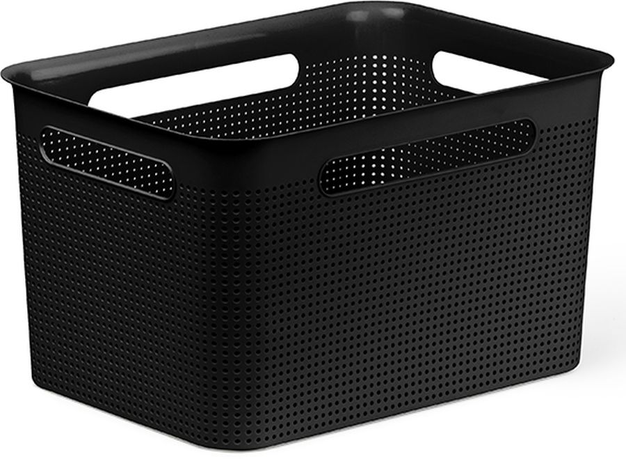 Rotho Brisen pojemnik łazienkowy 16 l czarny 1023908080 - Wysyłka w 24h