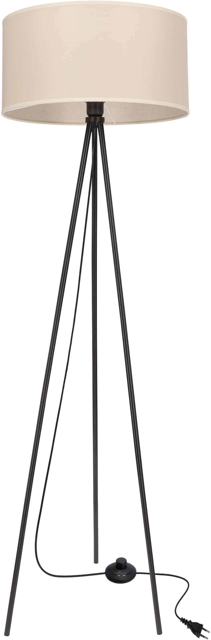 Candellux Shanti lampa stojąca 1x40 W beżowa 51-38760