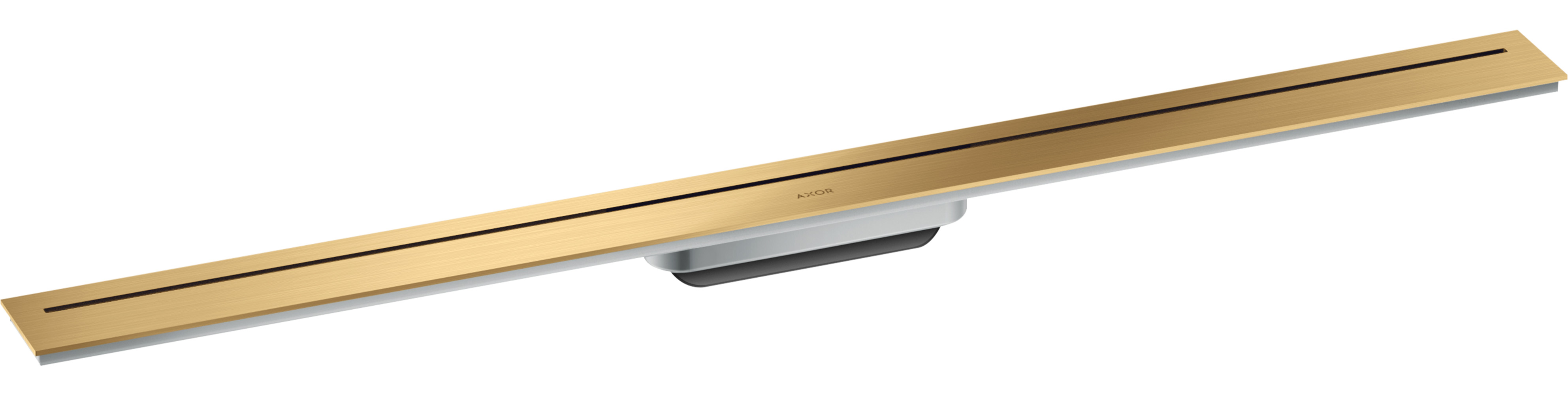 Axor Drain element zewnętrzny odpływu liniowego 100 cm złoty optyczny szczotkowany 42523250