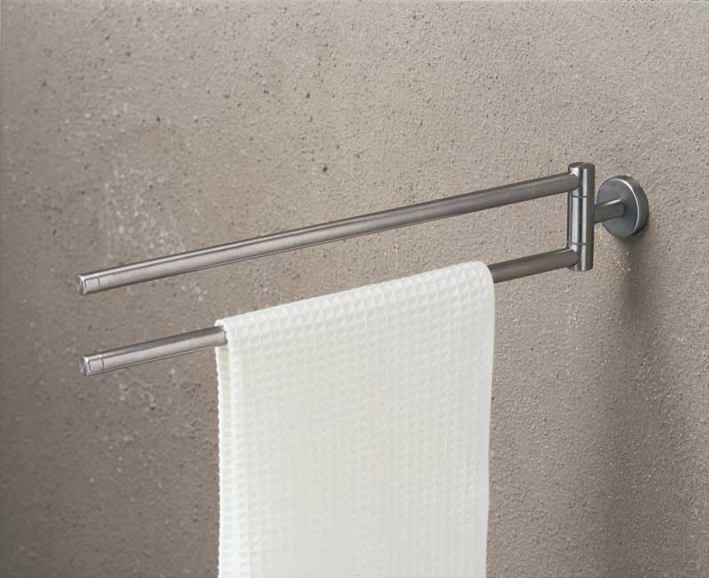 Tiger Boston wieszak na ręcznik 51 cm dwuramienny ruchomy chrom 308730346