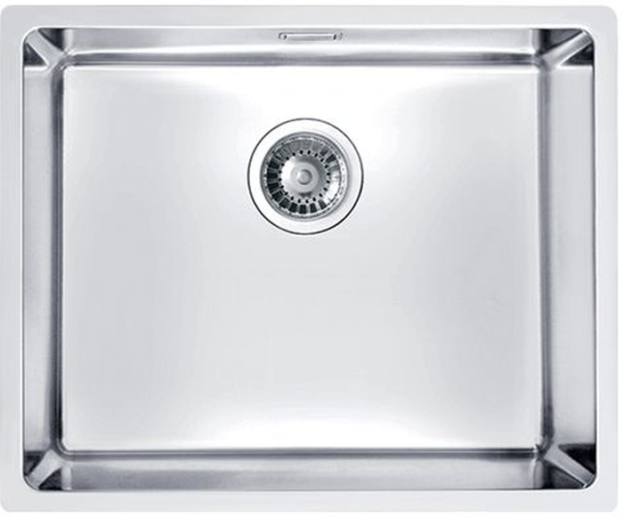 Alveus Kombino 50 zlewozmywak stalowy 54.2x44.2 cm 1-komorowy satyna 1114489