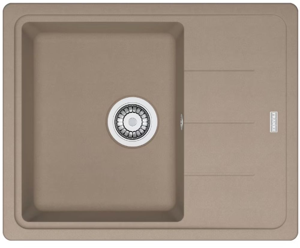 Franke Basis BFG 611-62 zlewozmywak 62x50 cm Fragranite cappuccino 114.0676.301