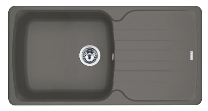 Franke Antea AZG 611-97 XL zlewozmywak 97x50 cm Fragranite kamienny szary 114.0676.240