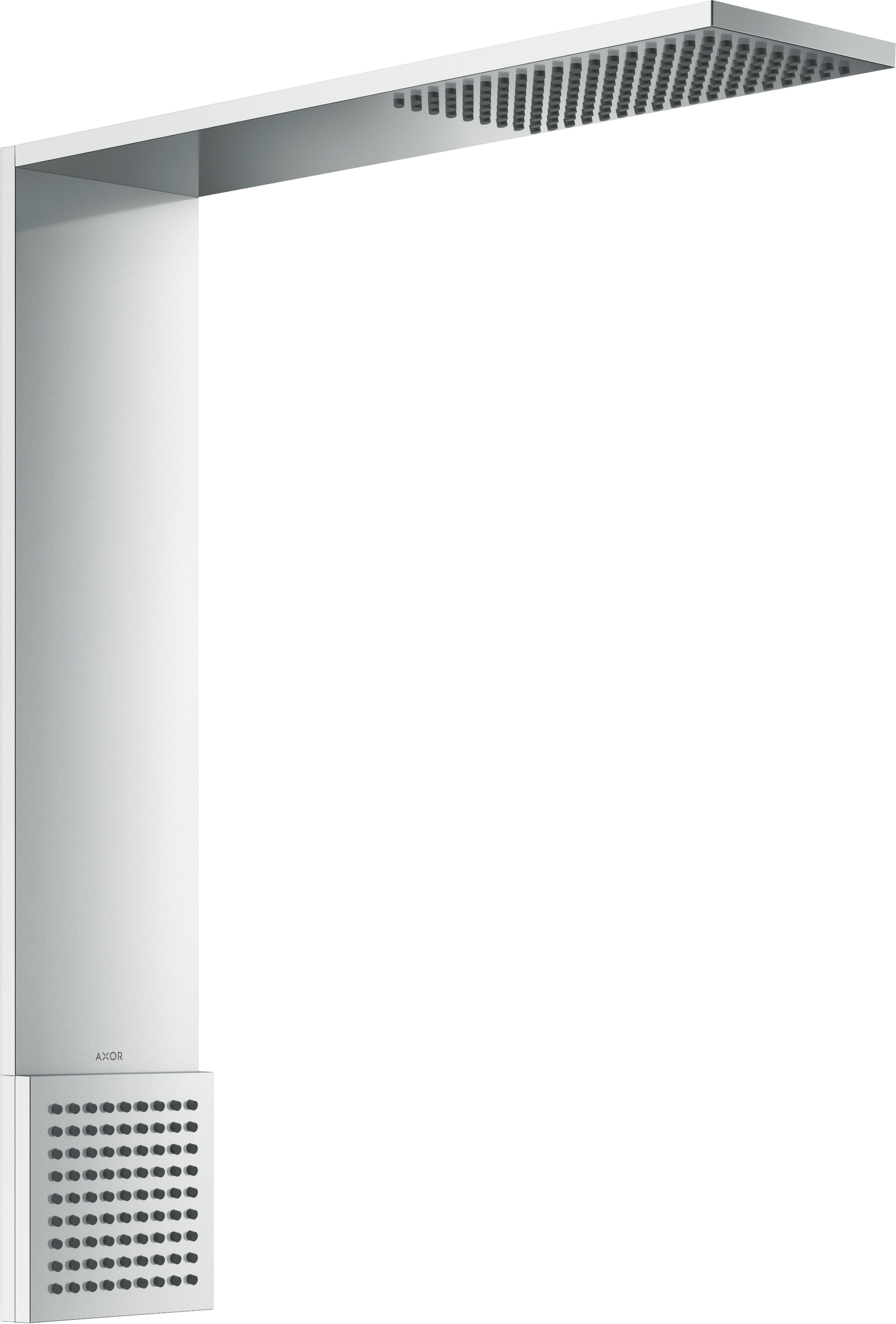 Axor ShowerComposition deszczownica 11x22 cm prostokątna chrom 12593000
