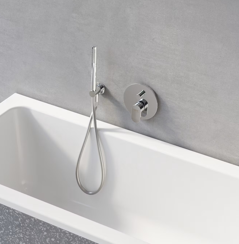 Kronenbach Plana 2.0 bateria wannowo-prysznicowa podtynkowa chrom 43849573 KB