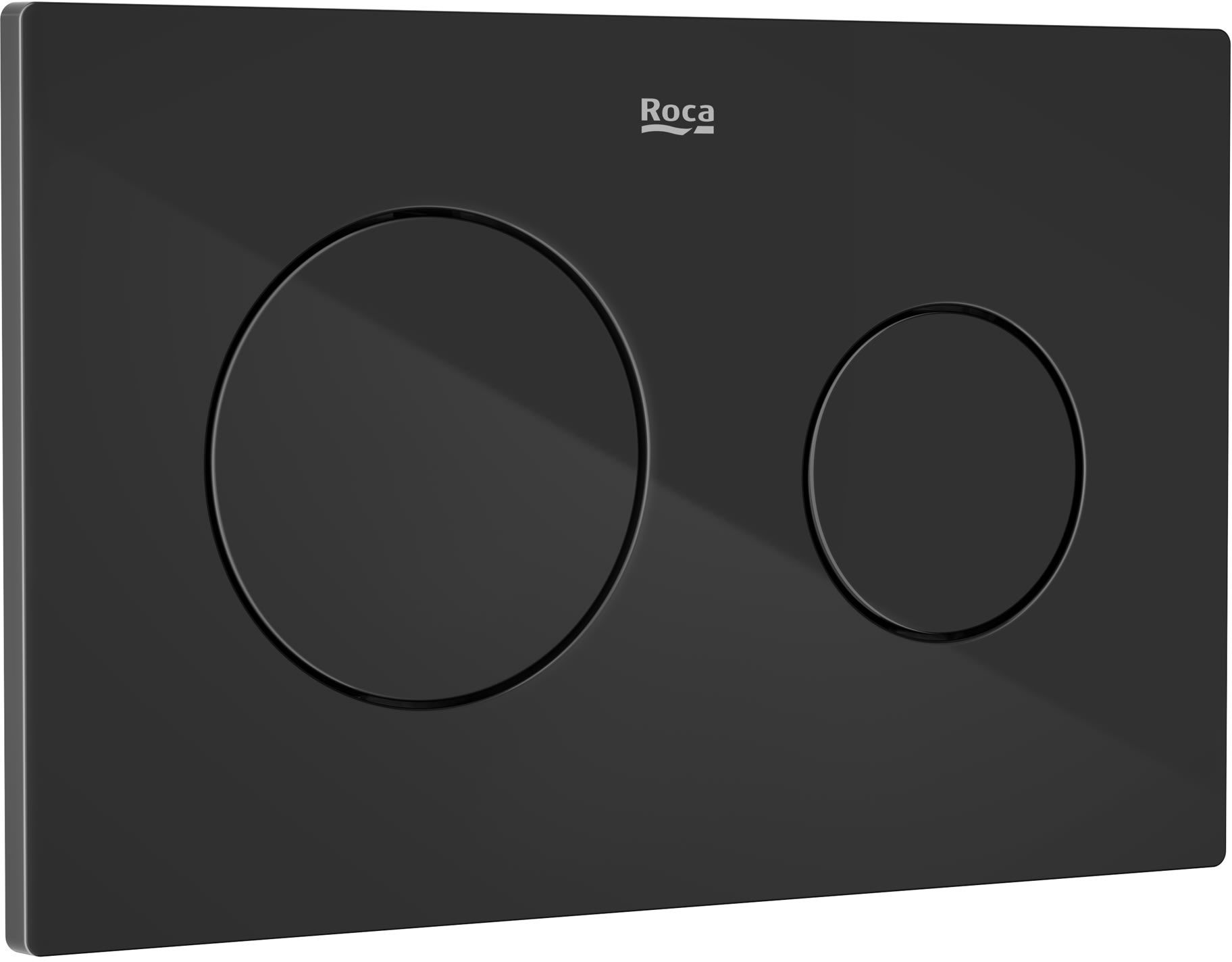 Roca PL przycisk spłukujący do WC czarny A8901890CN