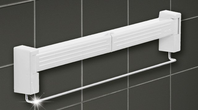 Wenko Butterfly suszarka na pranie ścienna biały 3770013100 - Wysyłka w 24h