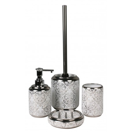 Splendid Venezia dozownik do mydła 430 ml stojący srebrny LA-VENEZIA-DOZOWN-SR - Wysyłka w 24h