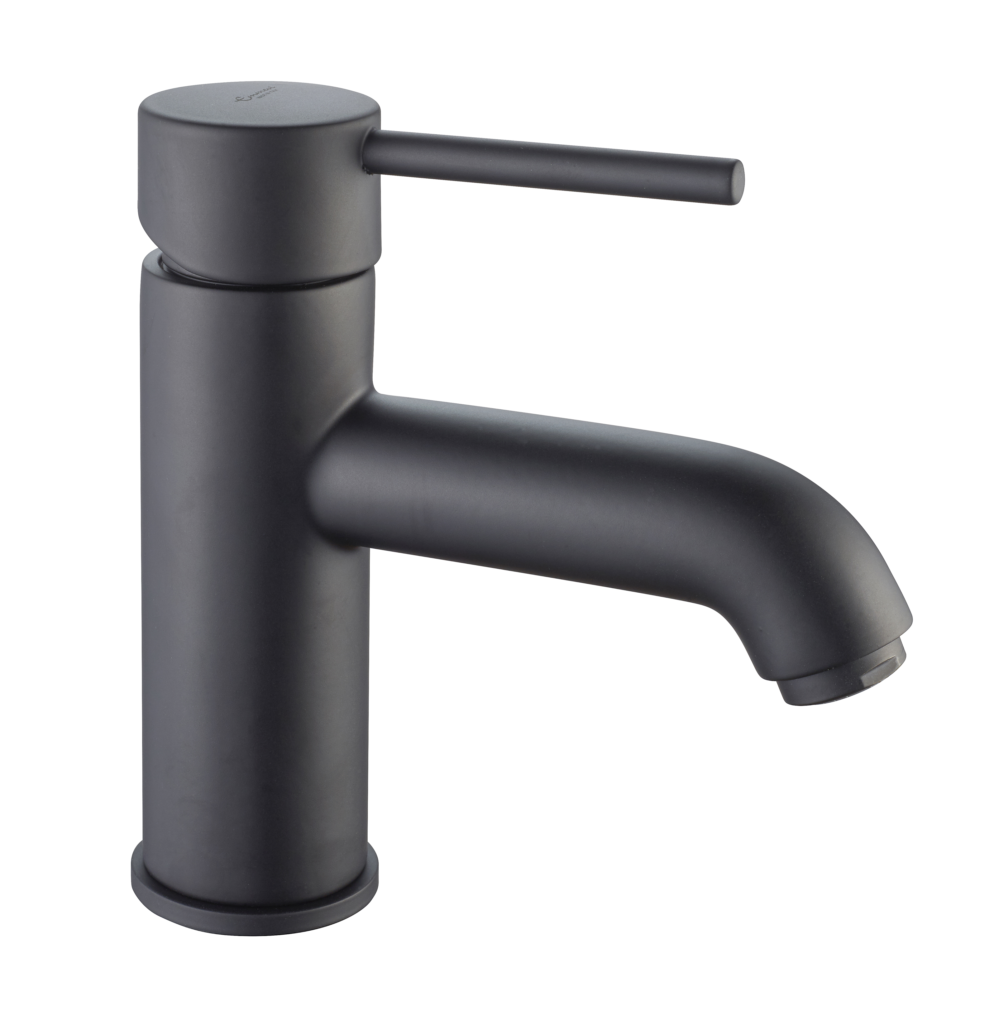 Emmevi Rubinetterie Piper bateria umywalkowa stojąca czarny mat 45003NO