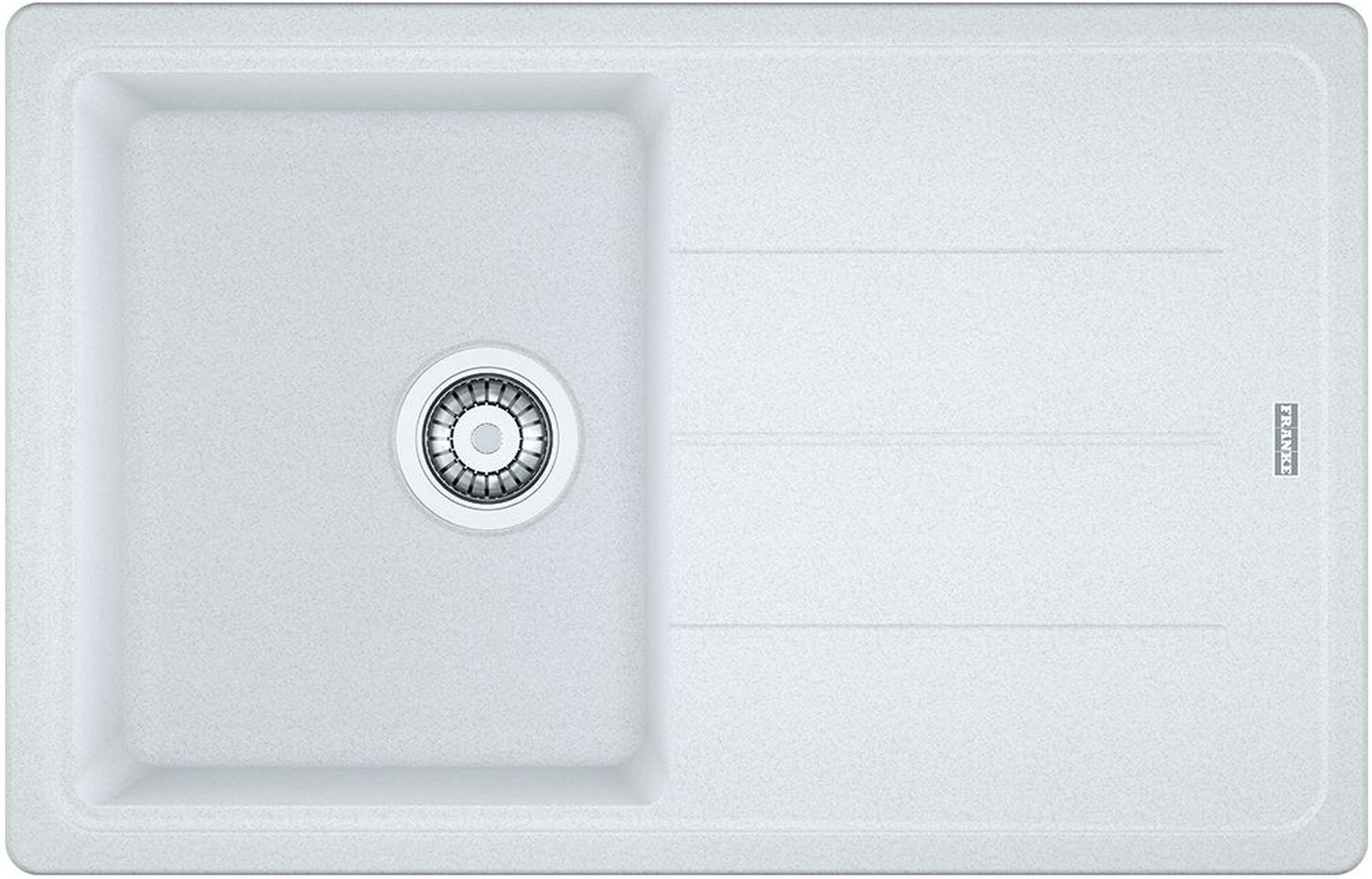 Franke Basis BFG 611-78 zlewozmywak 78x50 cm Fragranite biały polarny 114.0676.297