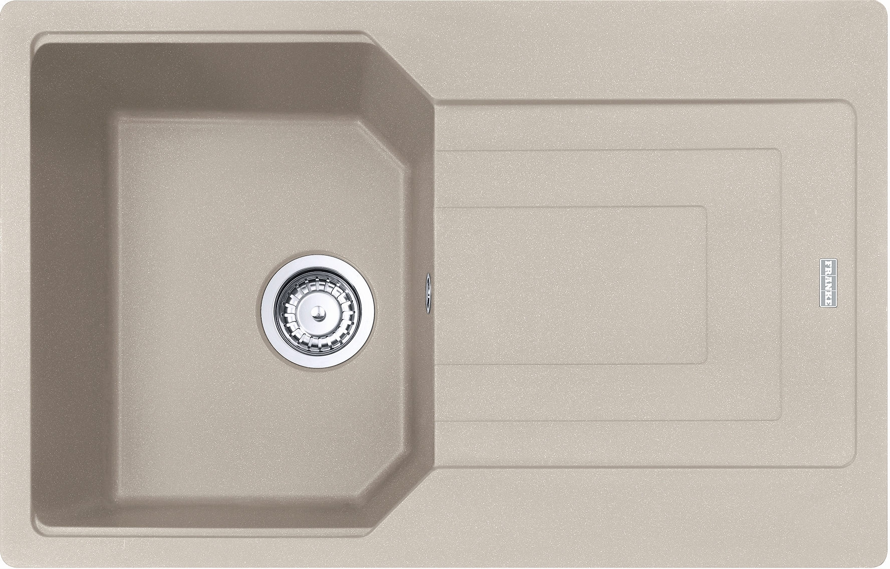 Franke Urban UBG 611-78 GSC zlewozmywak 78x50 cm Fragranite orzechowy 114.0687.274