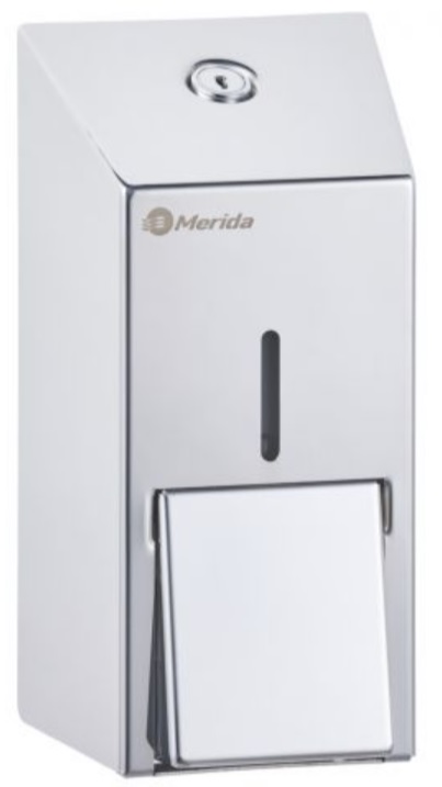 Merida Stella Mini dozownik do mydła 400 ml ścienny stal polerowana DSP102