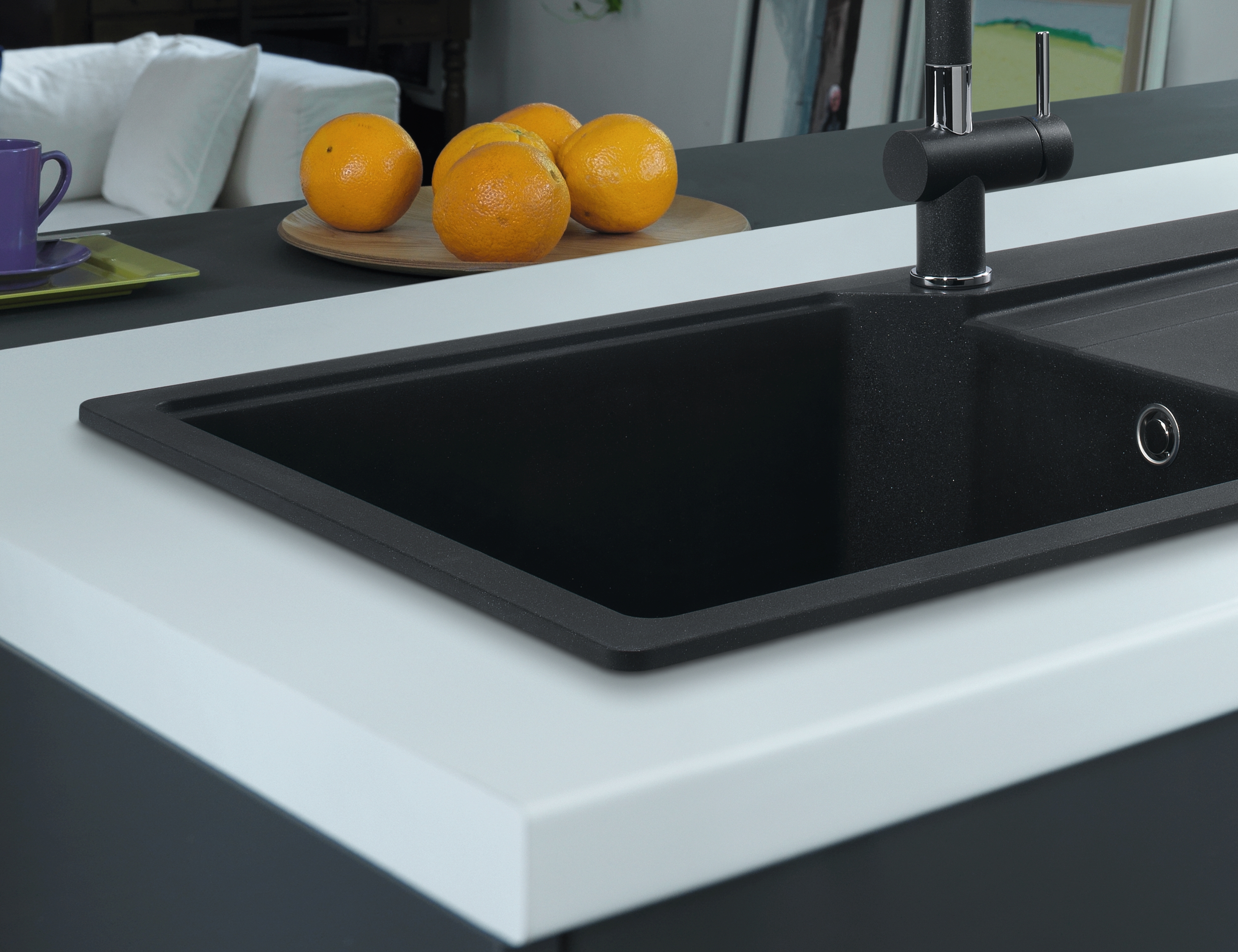 Franke Urban zlewozmywak granitowy 100x50 cm onyx 114.0687.290