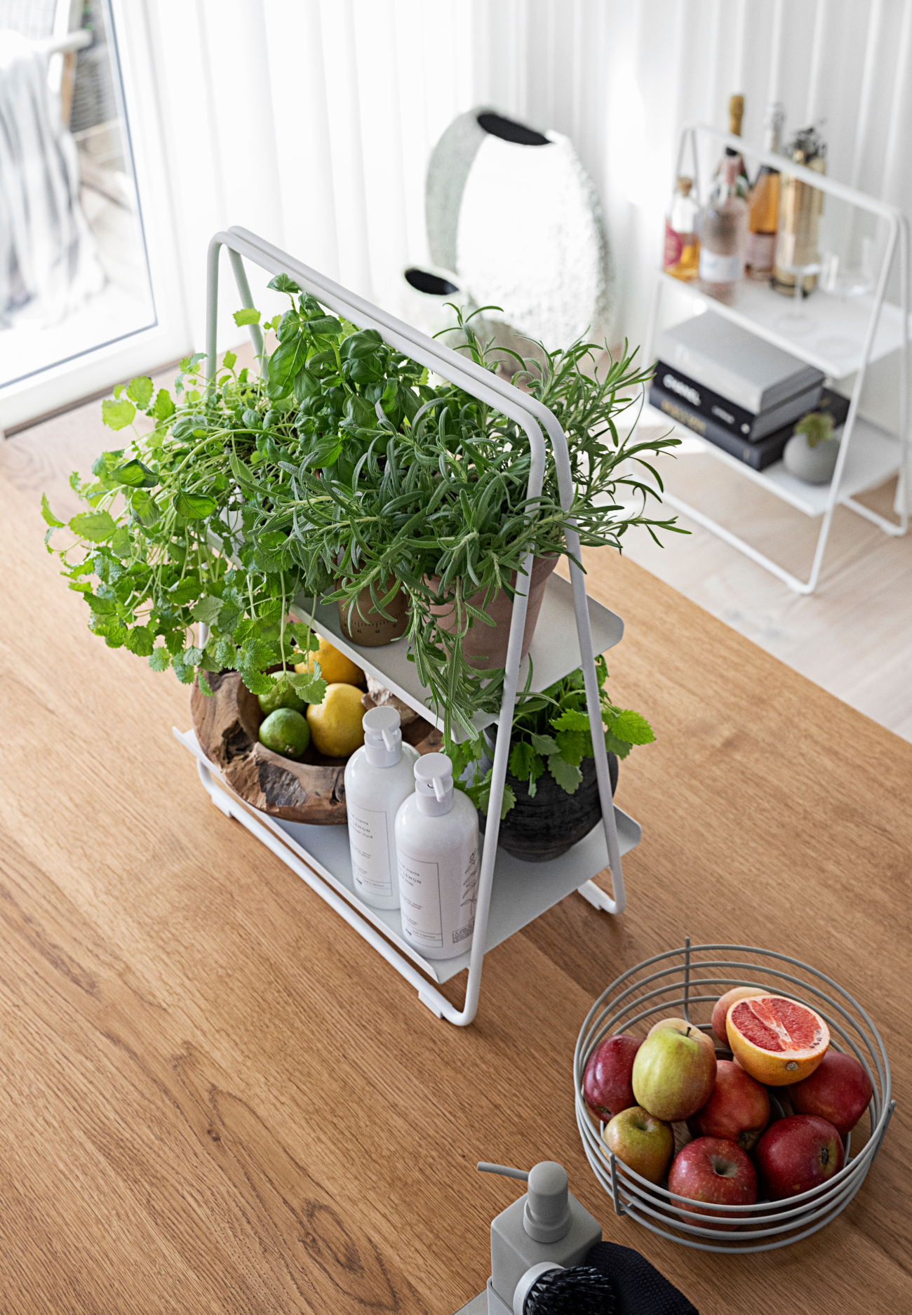 Zone Denmark A-Table regał kuchenny 43x21x58 cm szary 13613