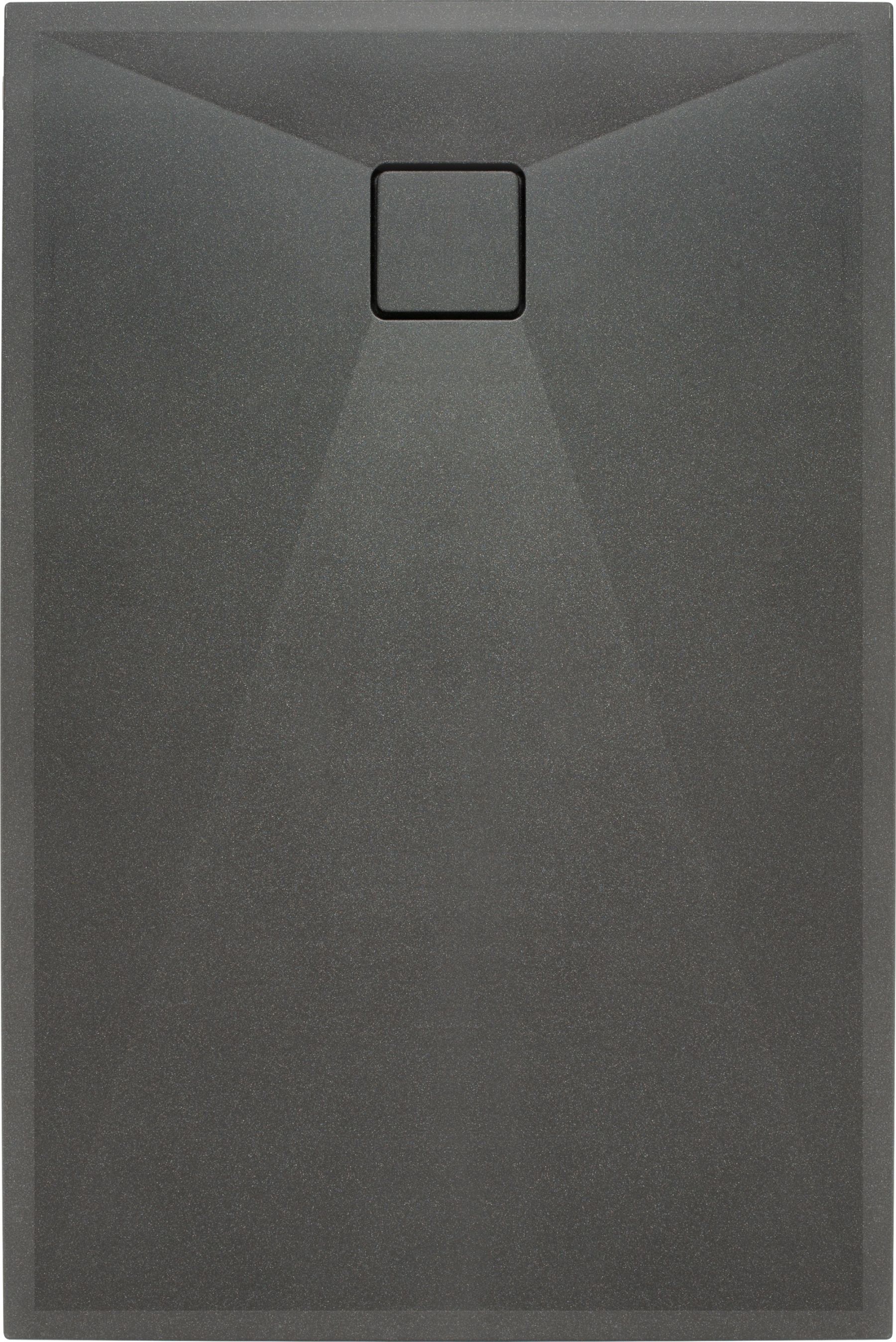 Deante Correo brodzik prostokątny 120x80 cm antracyt KQR_T44B