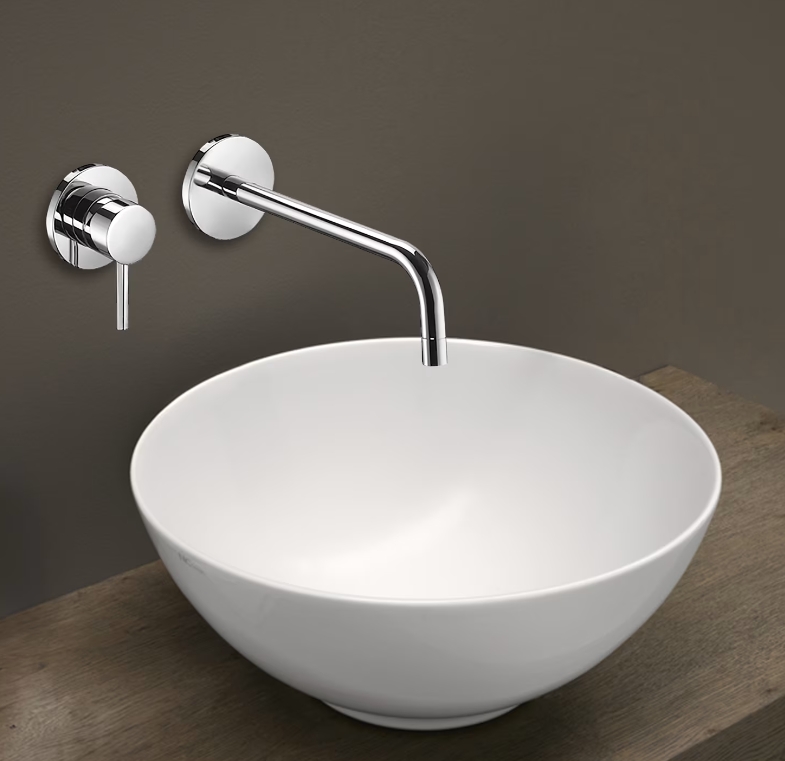 Kronenbach Lima 2.0 bateria umywalkowa podtynkowa kompletna chrom 100.1824CRKBN - Wysyłka w 24h