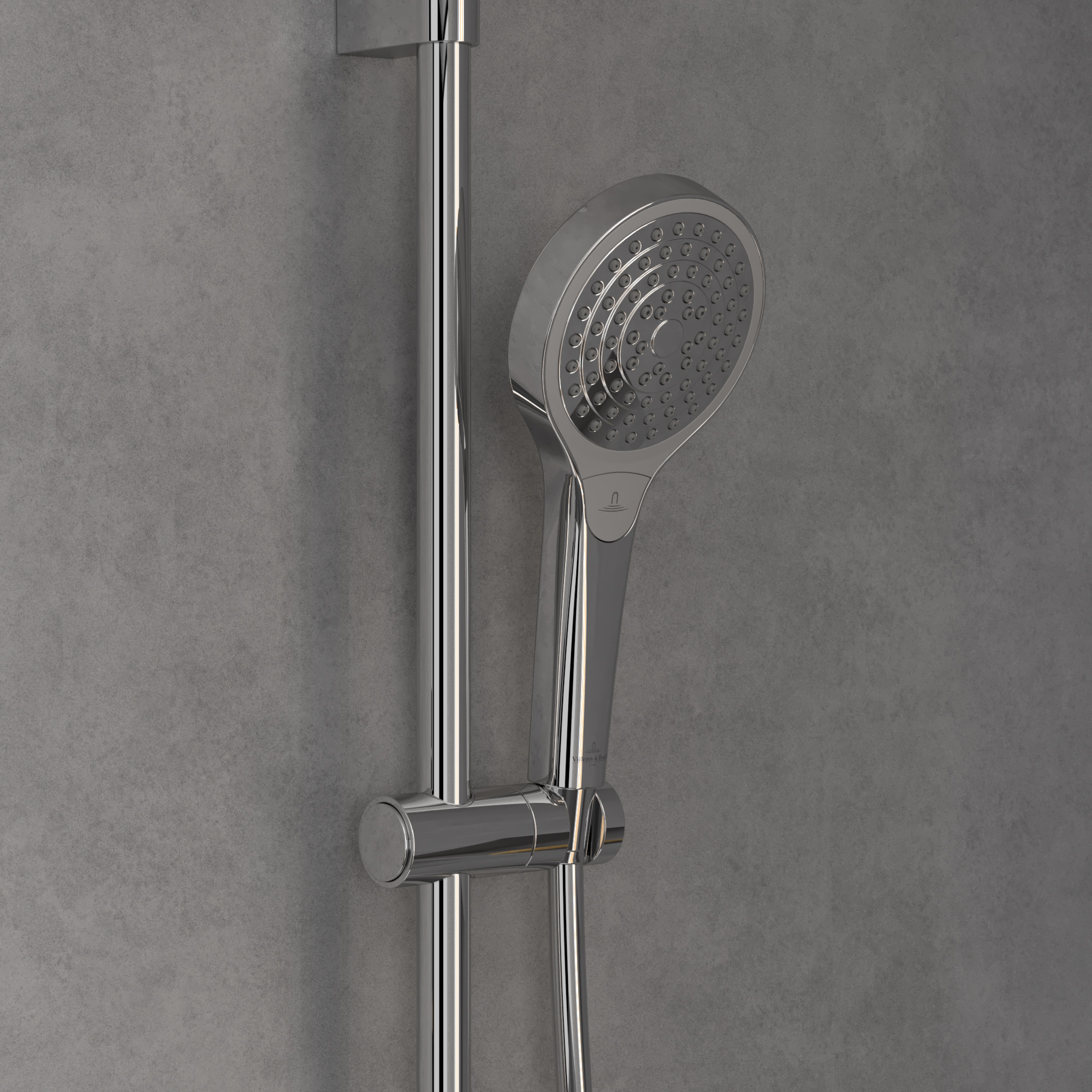 Villeroy & Boch Verve Showers zestaw prysznicowy ścienny Z- chrom TVS10900700061 - Wysyłka w 24h