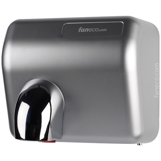 Faneco Ponente suszarka do rąk 2300W plastik srebrny ABS D2300PFG - Wysyłka w 24h