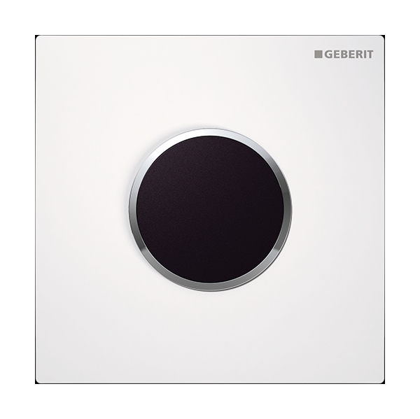 Geberit Sigma przycisk spłukujący do pisuaru chrom błyszczący-biały 116.025.KJ.1