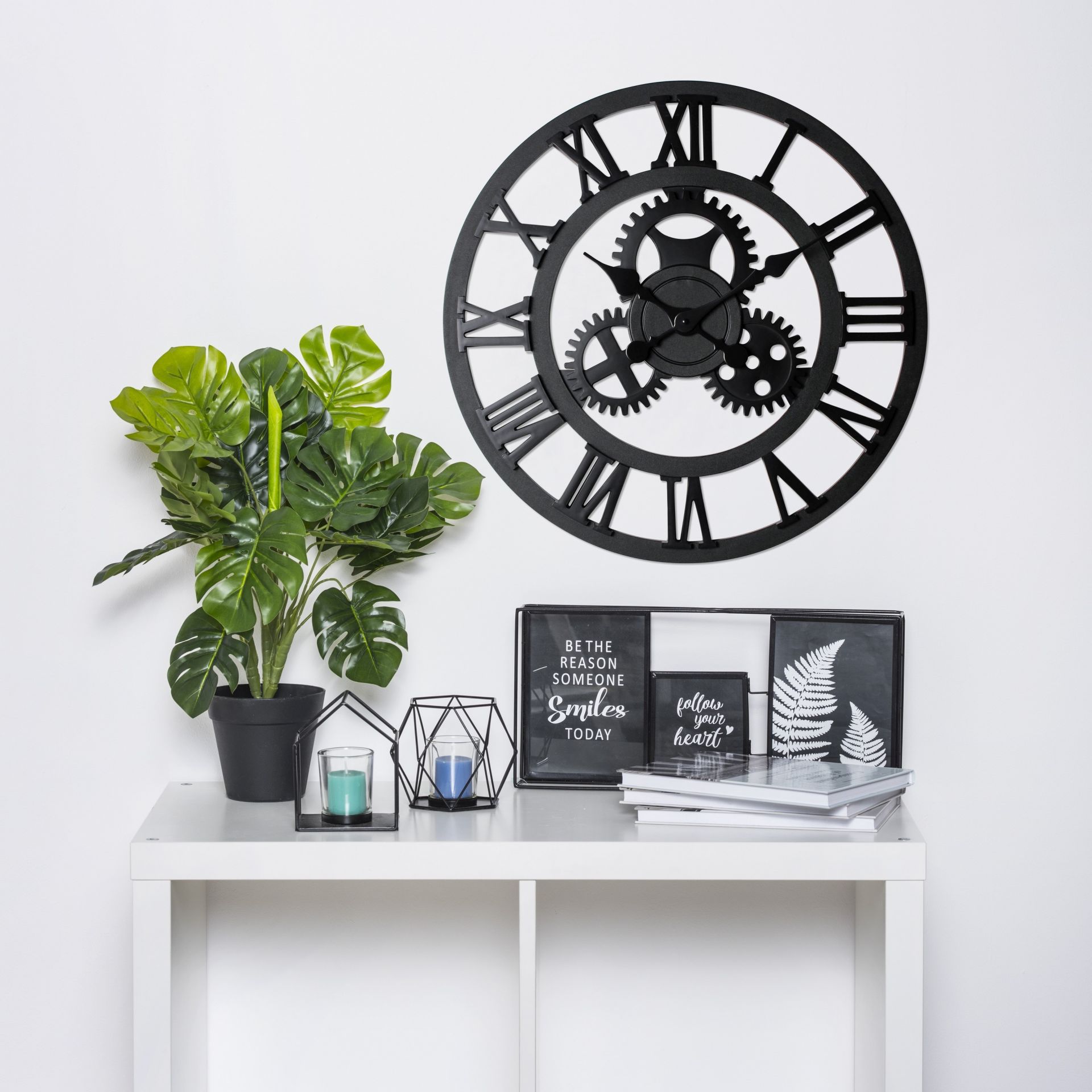 Splendid Nero zegar ścienny czarny AZ-NERO - Wysyłka w 24h