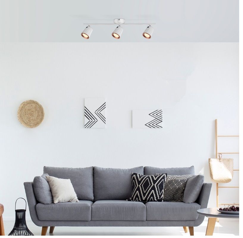 Rabalux lampa podsufitowa 3x18 W biała 5047