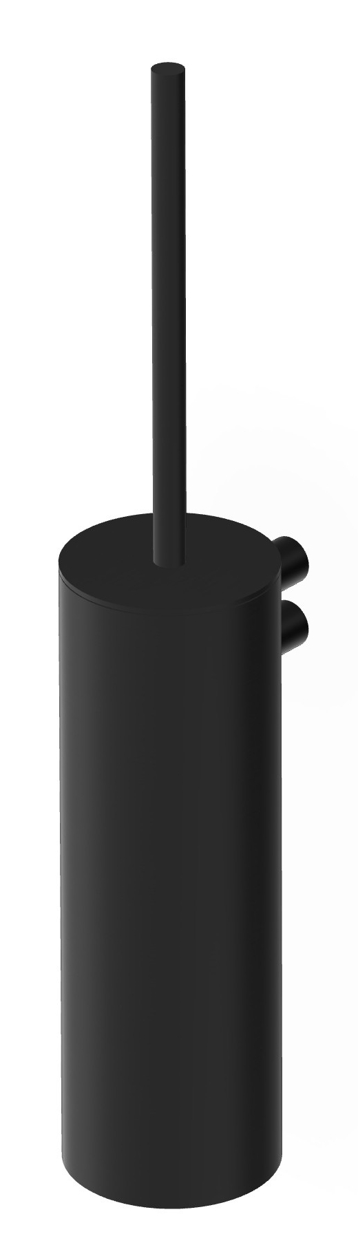 Zucchetti Helm szczotka toaletowa ścienna czarna ZAD856.XP81