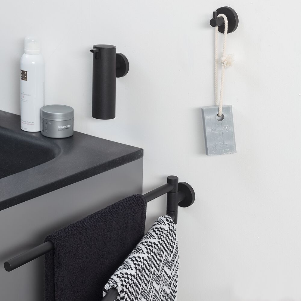 Tiger Boston dozownik do mydła 125 ml ścienny czarny mat 306030746 - Wysyłka w 24h