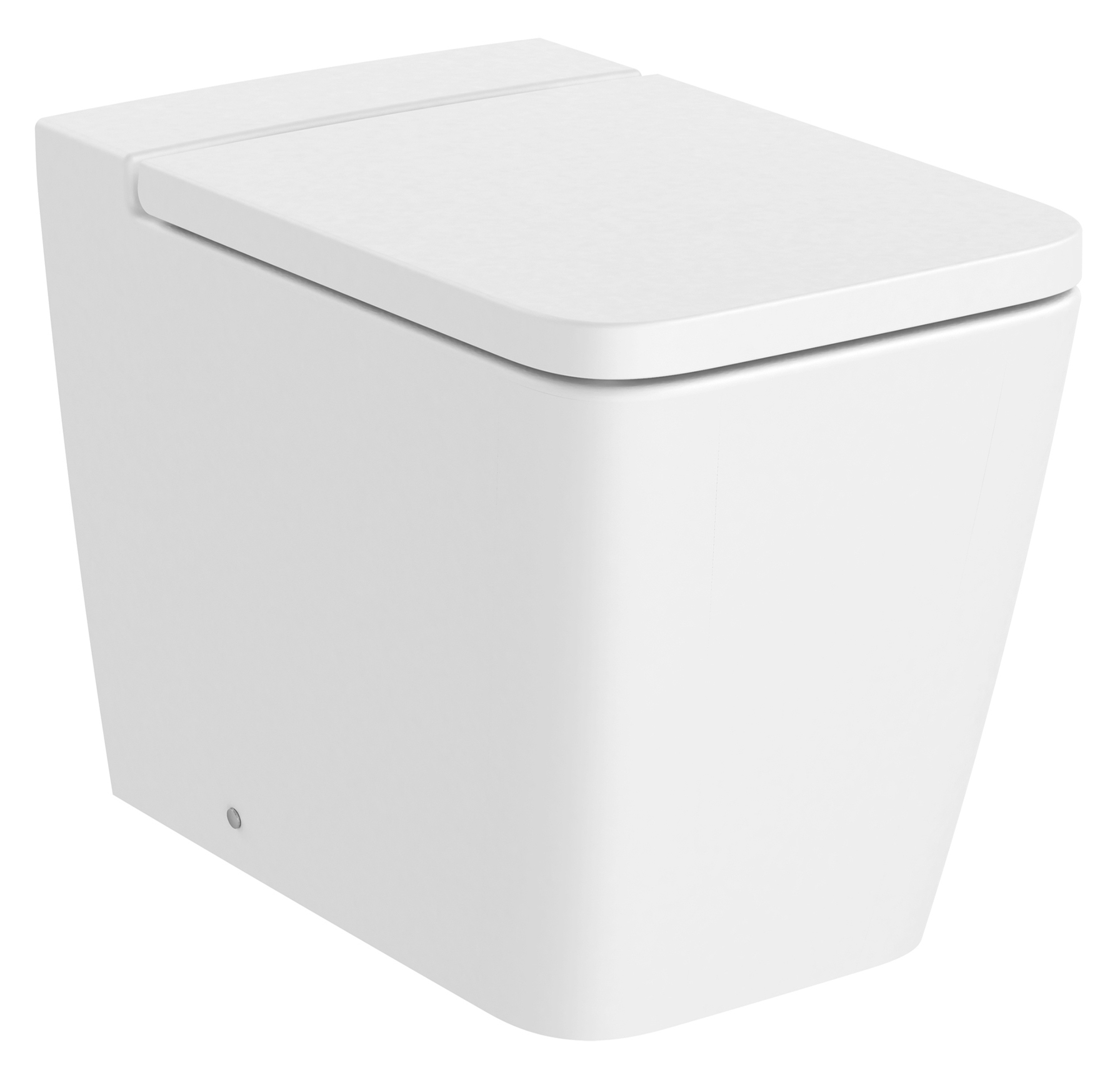Roca Inspira miska WC stojąca bez kołnierza biały mat A347537620