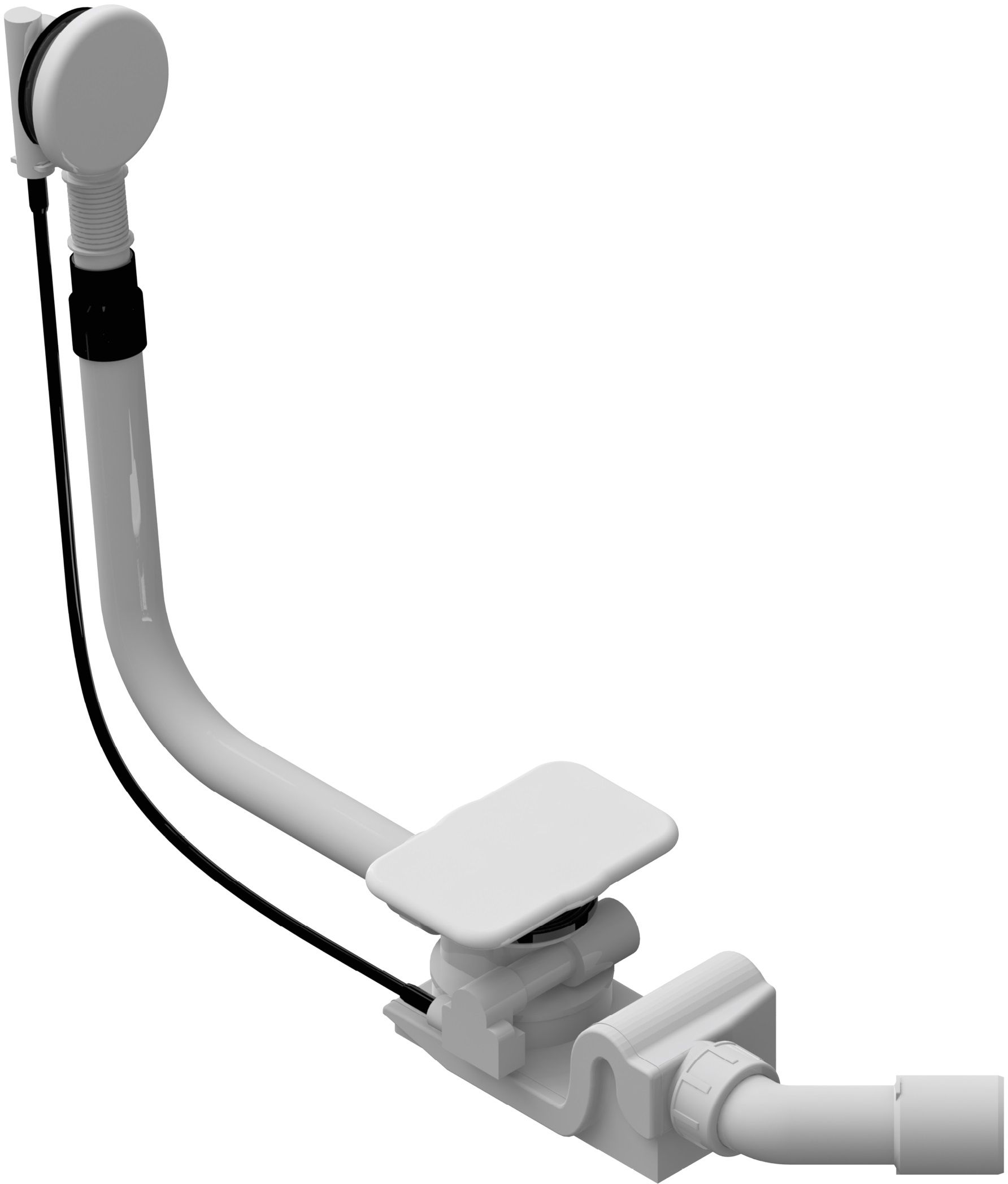 Kaldewei Asymmetric Duo syfon wannowy KA4061 biały 687772060001