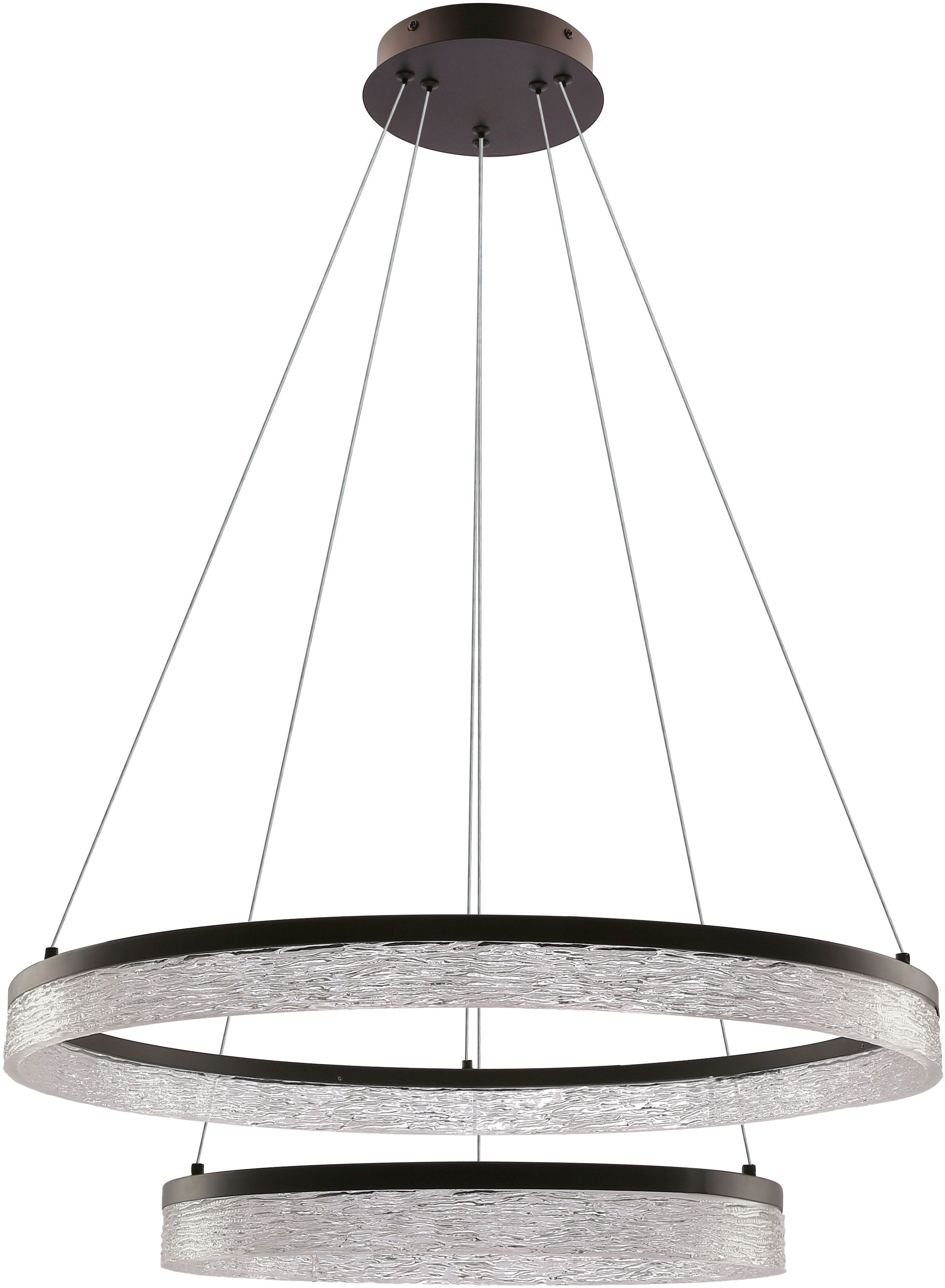 Candellux Frozi lampa wisząca 38 W czarna 32-35561