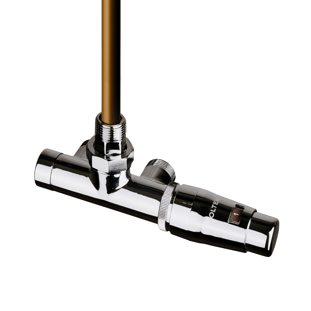 Oltens Varmare Ventil zestaw termostatyczny grzejnikowy jednootworowy prawy chrom 55906100 - Wysyłka w 24h