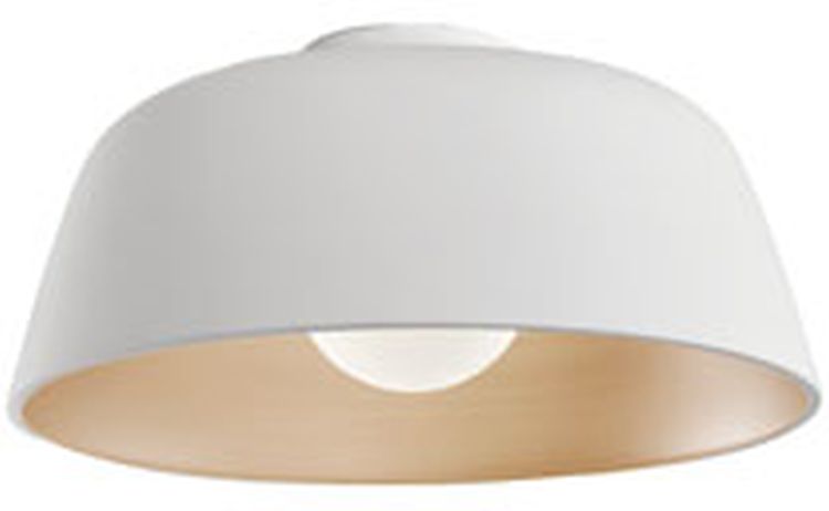 Leds C4 Miso lampa podsufitowa 1x15W biały/złoty 15-8331-14-DL