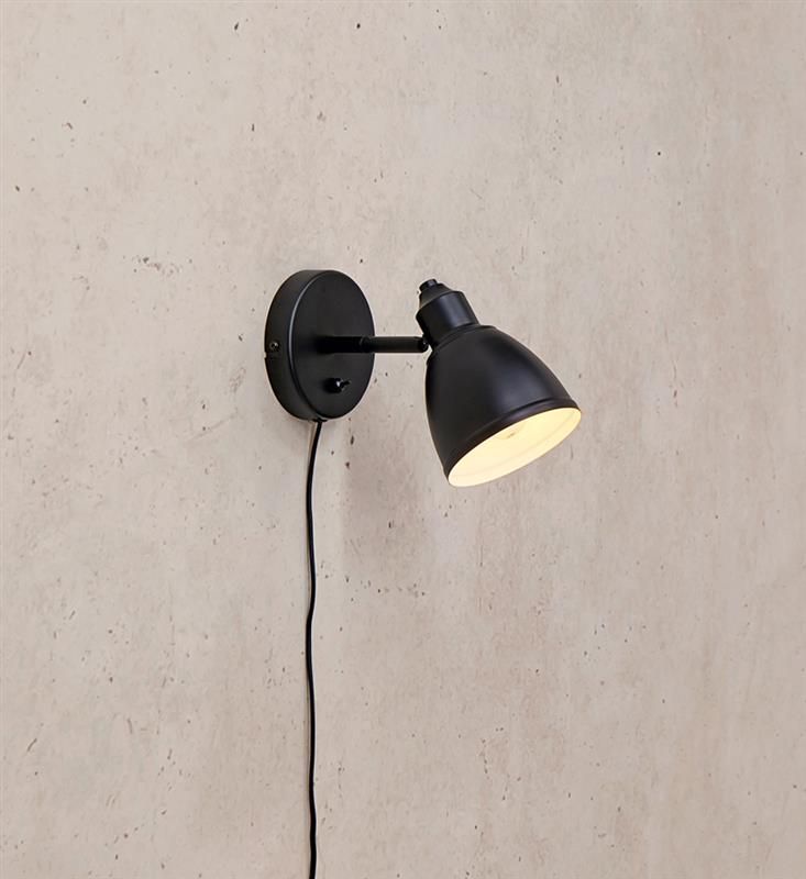 Markslöjd Story kinkiet 1x40 W czarny 108712