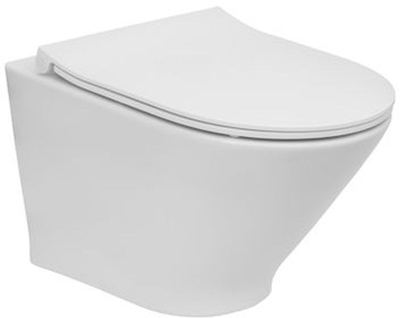 Roca Gap Round Compacto miska WC wisząca Rimless Supraglaze biała A3460NBS00 - Wysyłka w 24h