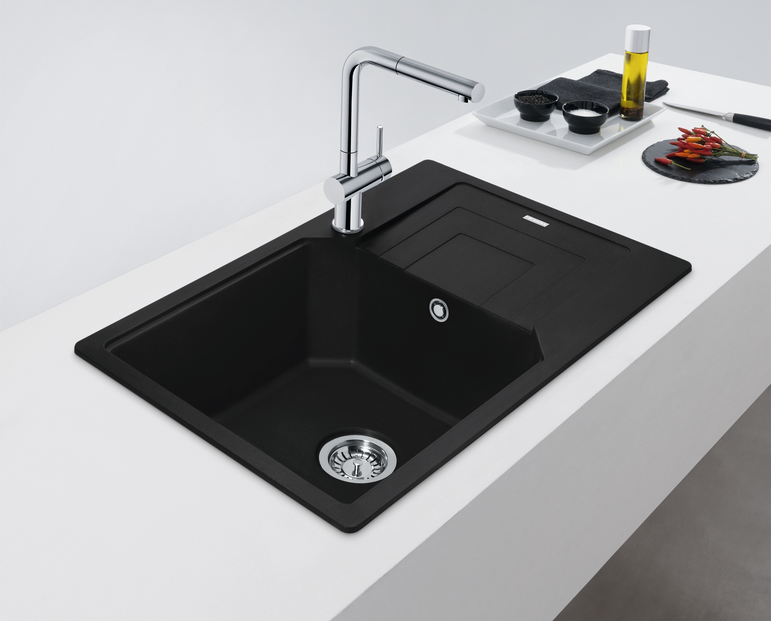 Franke Urban UBG 611-78 XL GSC zlewozmywak 78x50 cm Fragranite czarny mat 114.0687.282 - Wysyłka w 24h