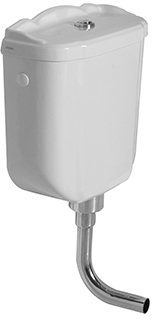 Globo Paestum spłuczka ceramiczna biała PA114.BI