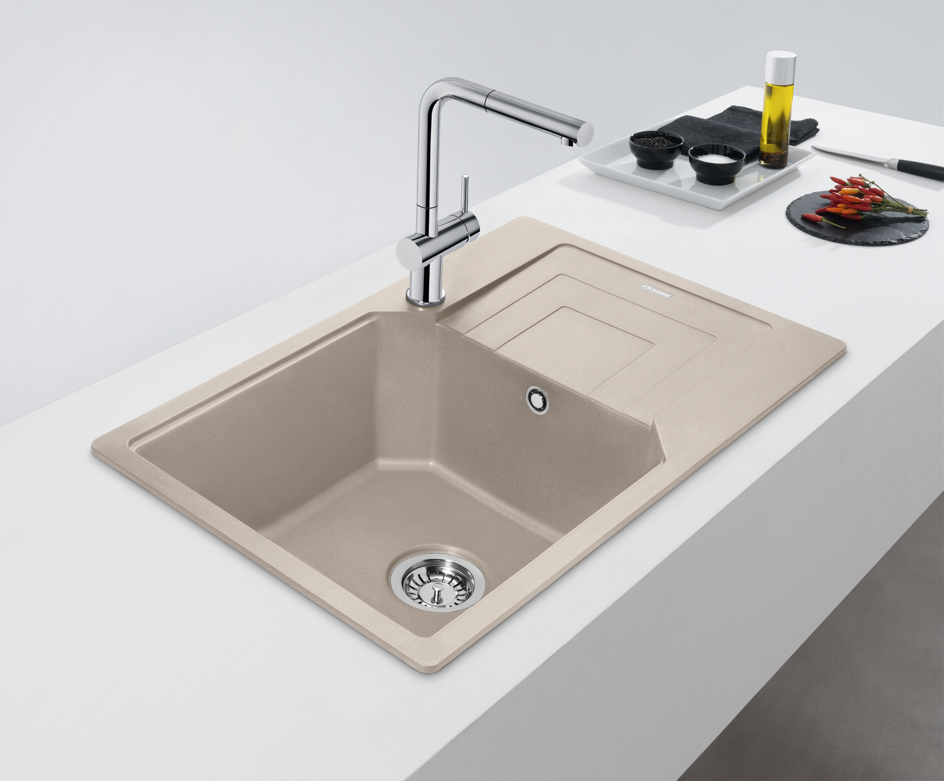 Franke Urban UBG 611-78 XL GSC zlewozmywak 78x50 cm Fragranite orzechowy 114.0687.276