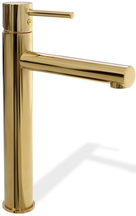 Rea Tess bateria umywalkowa stojąca wysoka jasnozłoty REA-B8803