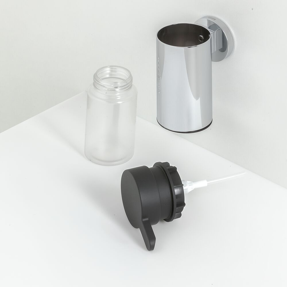 Tiger Noon dozownik do mydła 135 ml ścienny chrom 13209.3.03.46