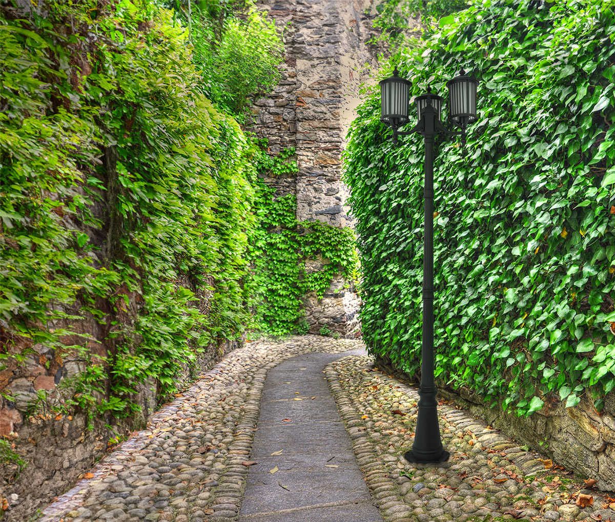 Kaja Detroit lampa stojąca zewnętrzna 3x60 W czarna K-8213