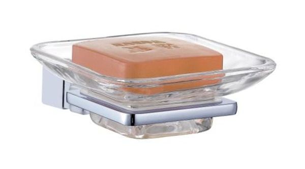 Frescor Alano mydelniczka chrom/szkło przezroczyste 24.08.00