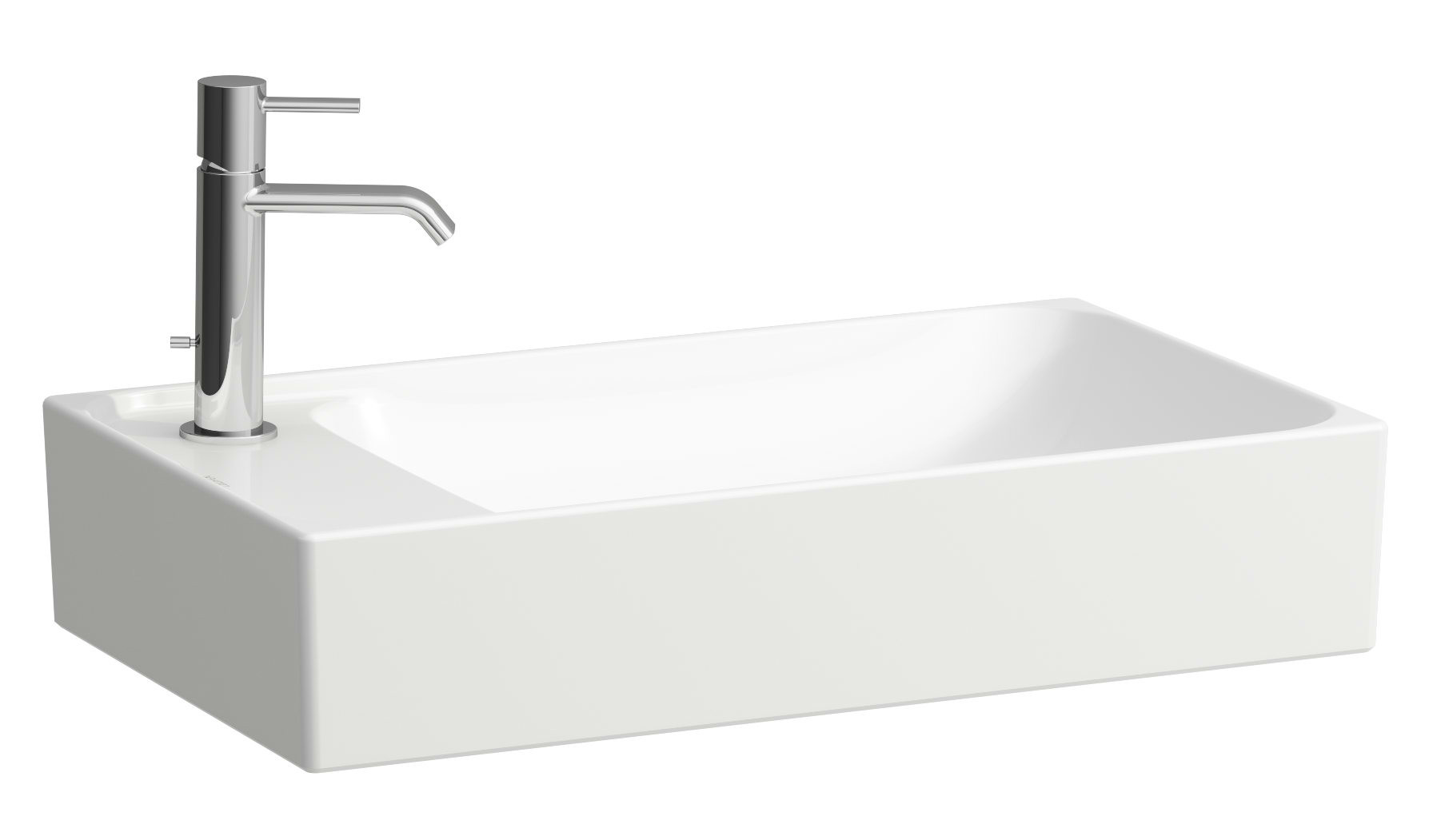Laufen Meda umywalka 60x35 cm prostokątna nablatowa biała H8121130001051