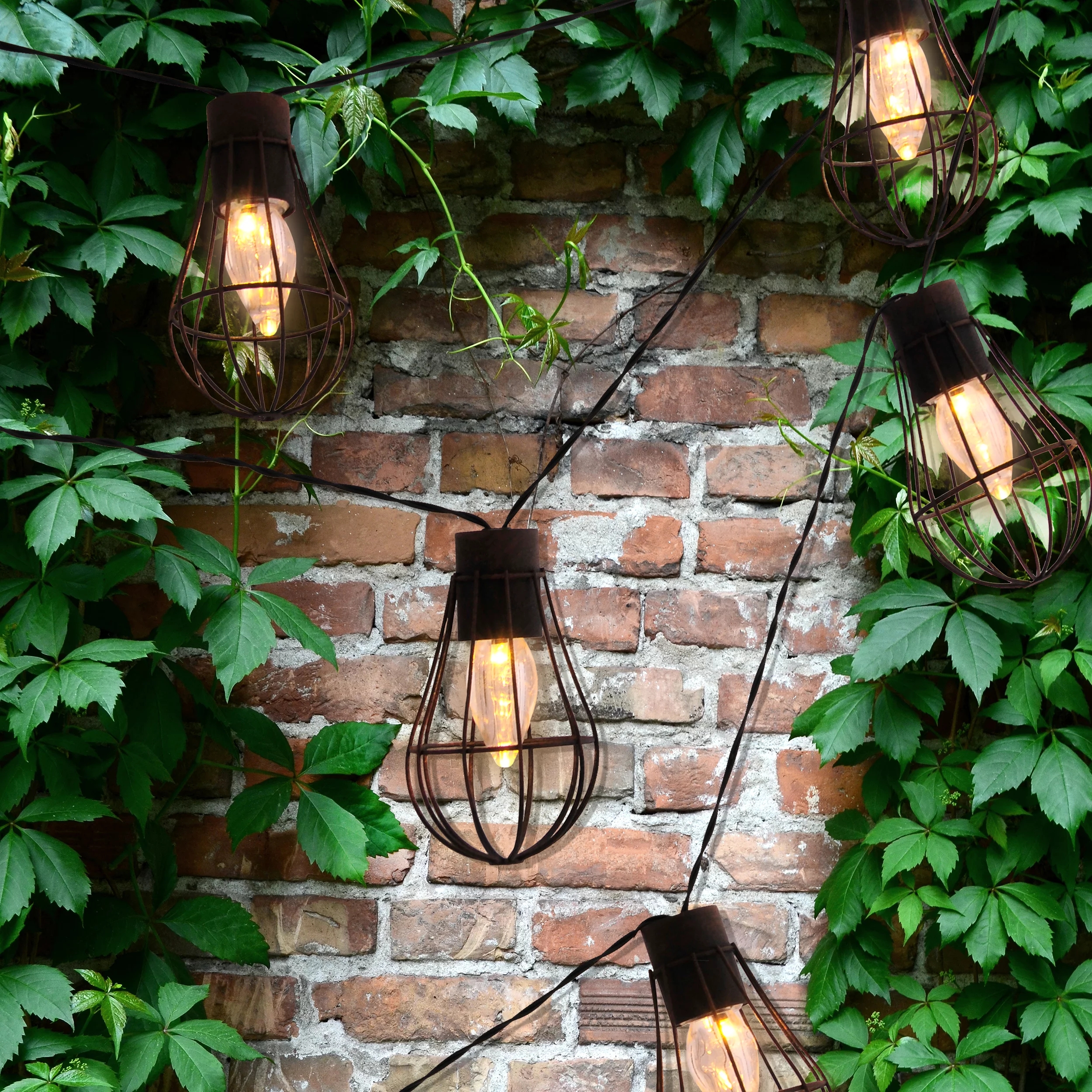 Goldlux Lofcik girlanda zewnętrzna patyna 311542