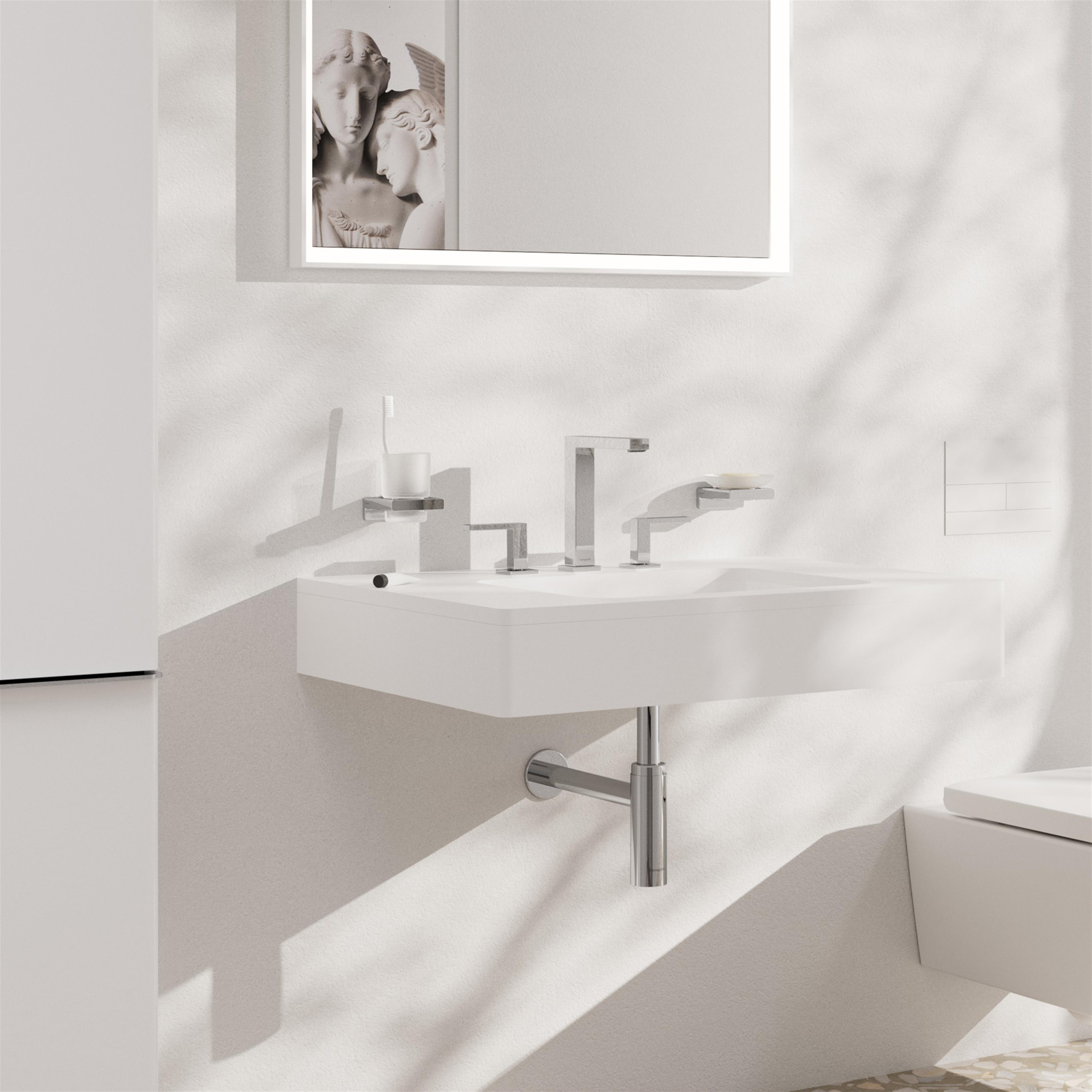 Hansgrohe Tecturis E bateria umywalkowa stojąca chrom 73030000